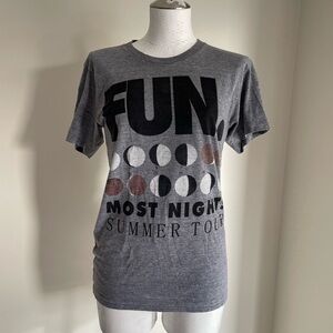🛑sold 🛑FUN Band Concert T-Shirt